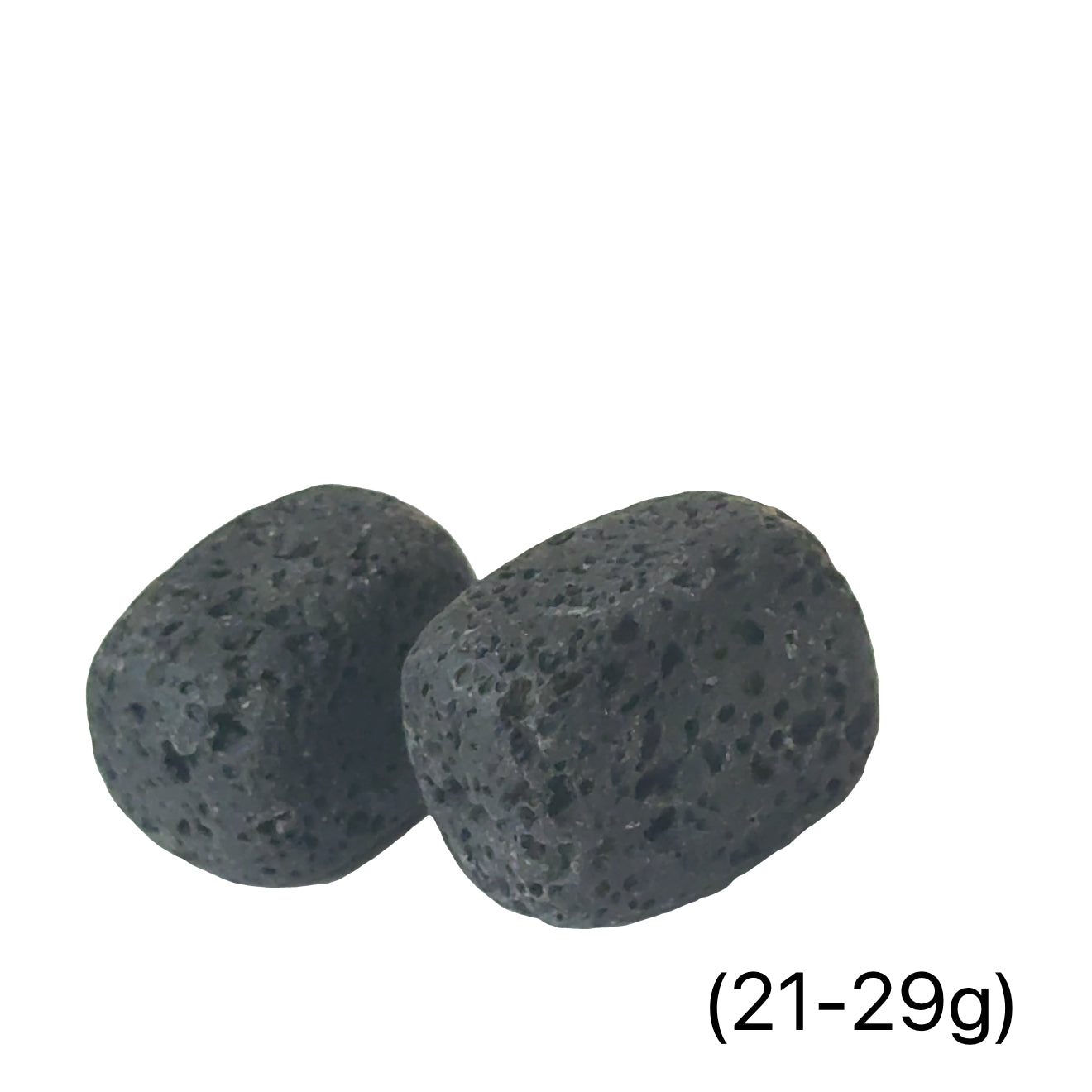 Black Lava Tumbled Stone — Reiki Charged & Intuitively Selected