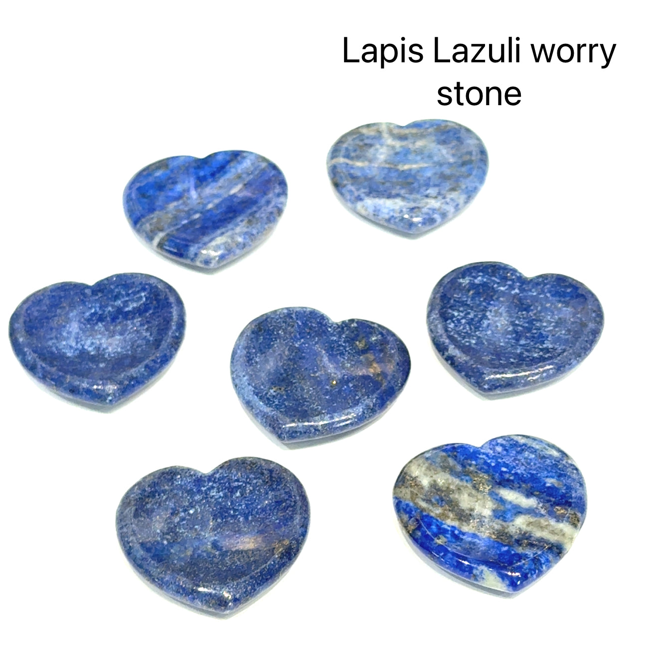 Worry Stone – Ethically Sourced Healing Gemstone with Metaphysical Info Card
