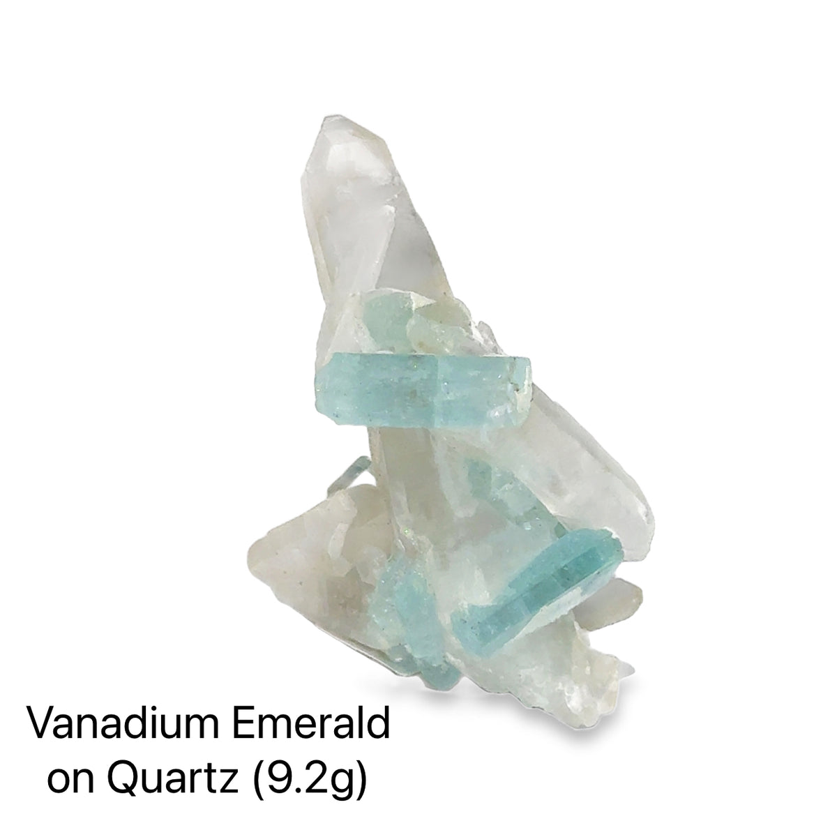 Raw Vanadium Emerald Gemstone — Reiki Charged & Collector Grade
