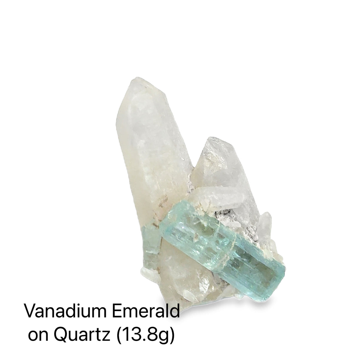 Raw Vanadium Emerald Gemstone — Reiki Charged & Collector Grade