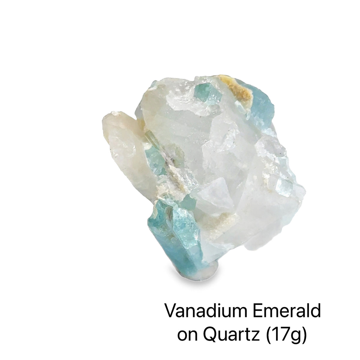 Raw Vanadium Emerald Gemstone — Reiki Charged & Collector Grade