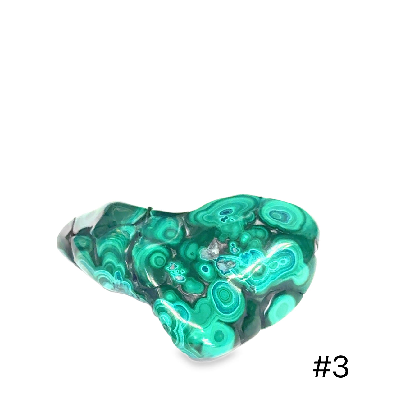 Congolese Malachite Freeform: Hand-Selected Transformation Crystal, Seven Unique Pieces