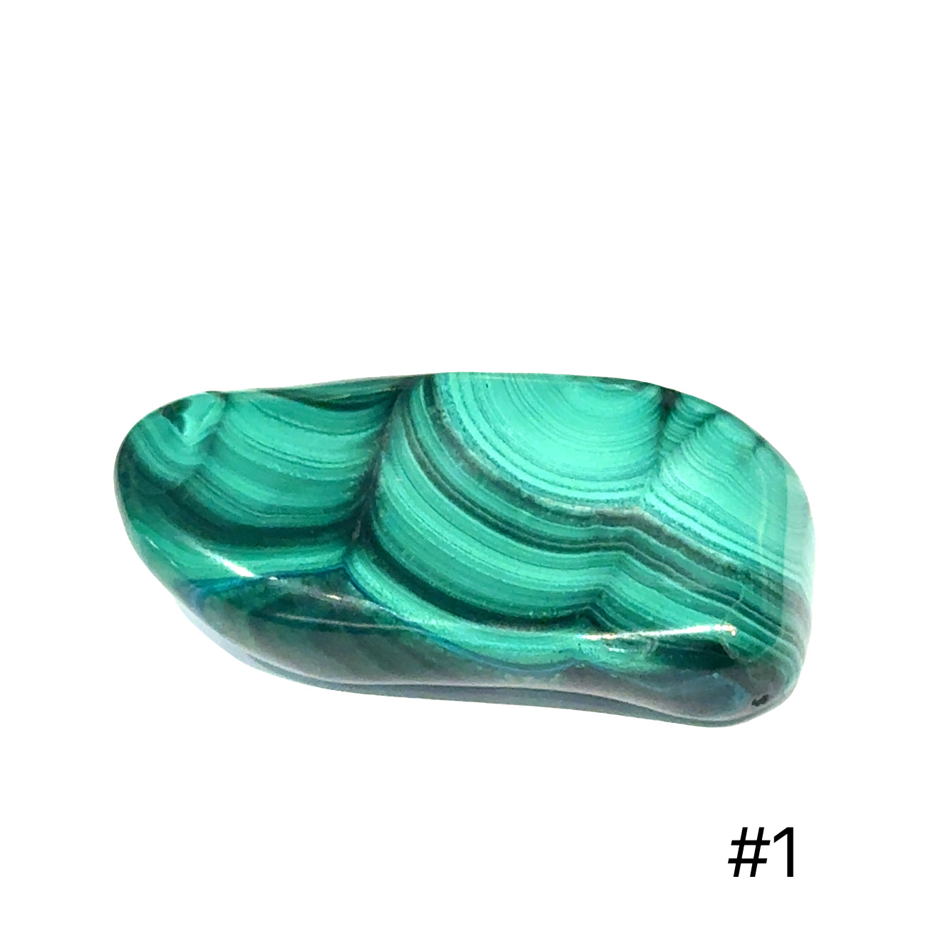 Congolese Malachite Freeform: Hand-Selected Transformation Crystal, Seven Unique Pieces