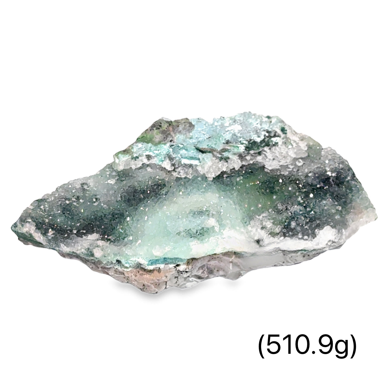 Chrysocolla and Malachite Raw Collector's Mineral: DR Congo, Four Unique Pieces Available