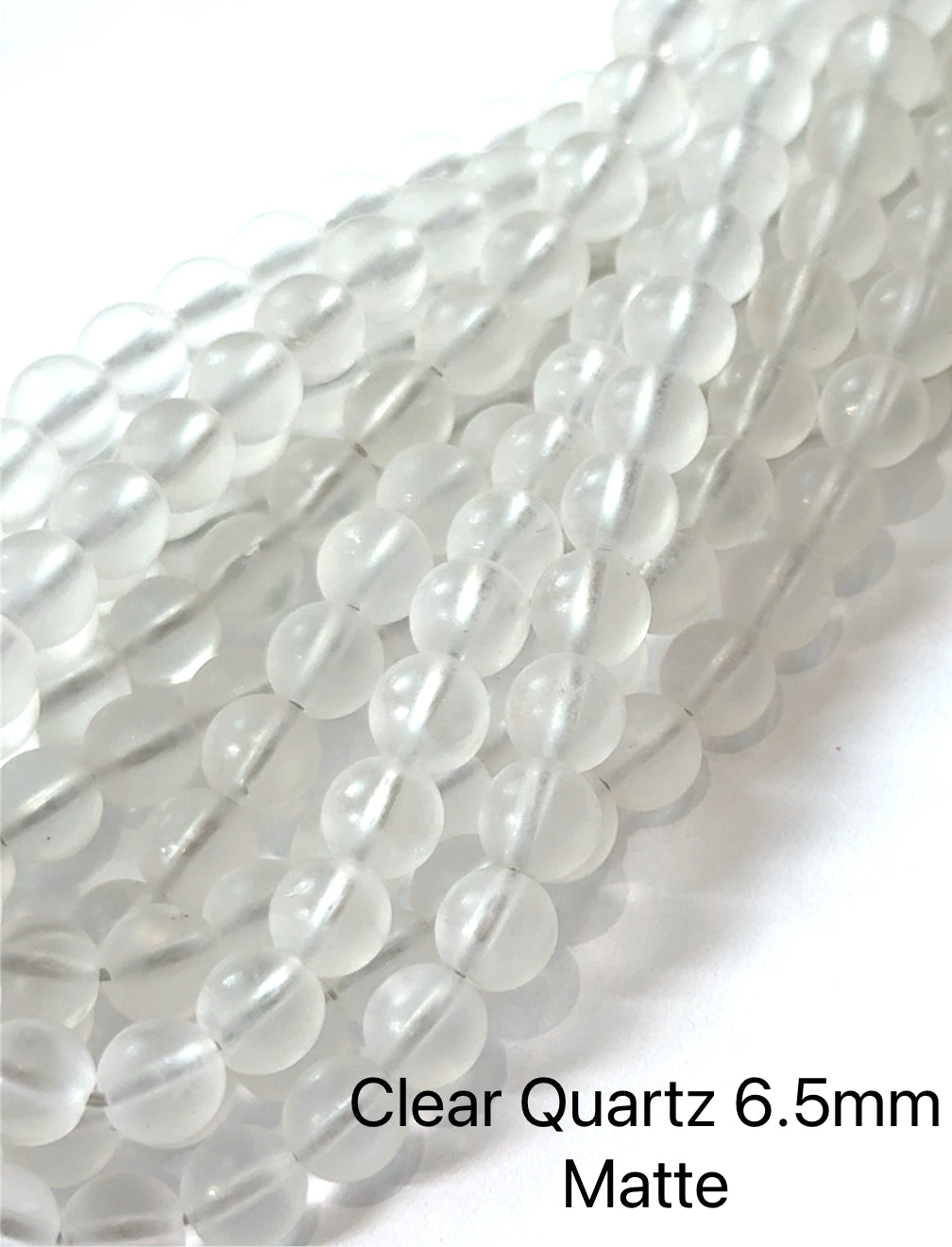 Clear Quartz Gemstone Strand | Amplification, Clarity & Healing Energy