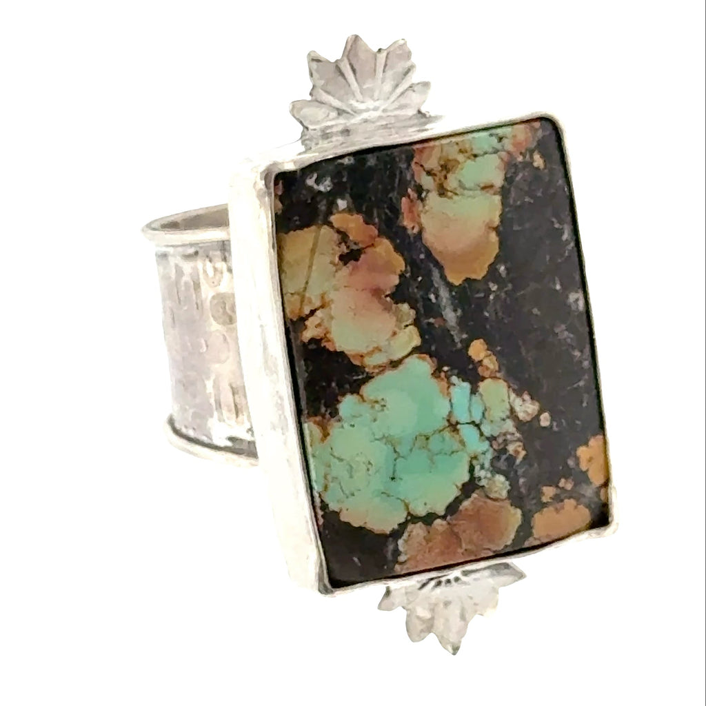 Blackjack Turquoise Statement Ring | Hidden Jewel of The South End