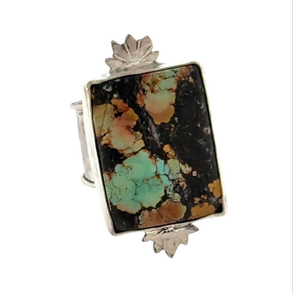 Blackjack Turquoise Statement Ring | Hidden Jewel of The South End