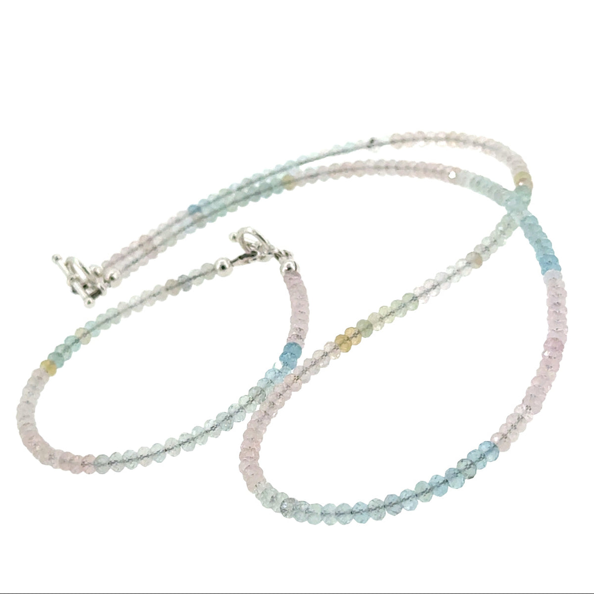 Mixed Morganite Gemstone Bracelet