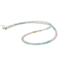 Mixed Morganite Gemstone Necklace