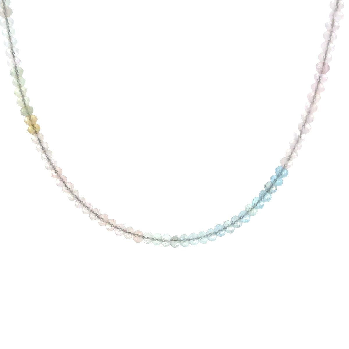 Mixed Morganite Gemstone Necklace