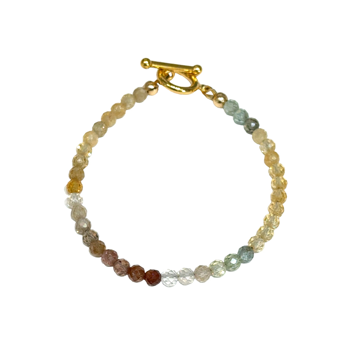 Mixed Zircon Gemstone Bracelet