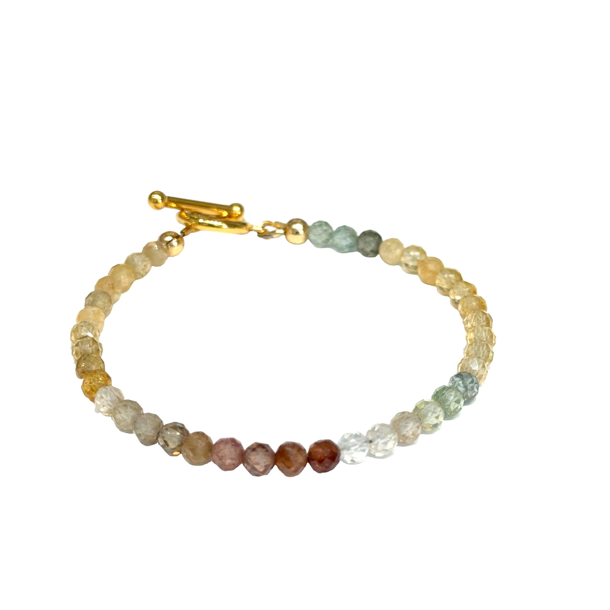 Mixed Zircon Gemstone Bracelet