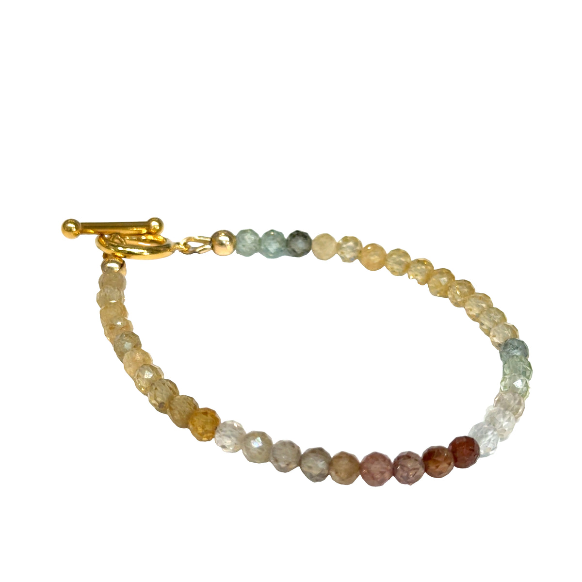 Mixed Zircon Gemstone Bracelet