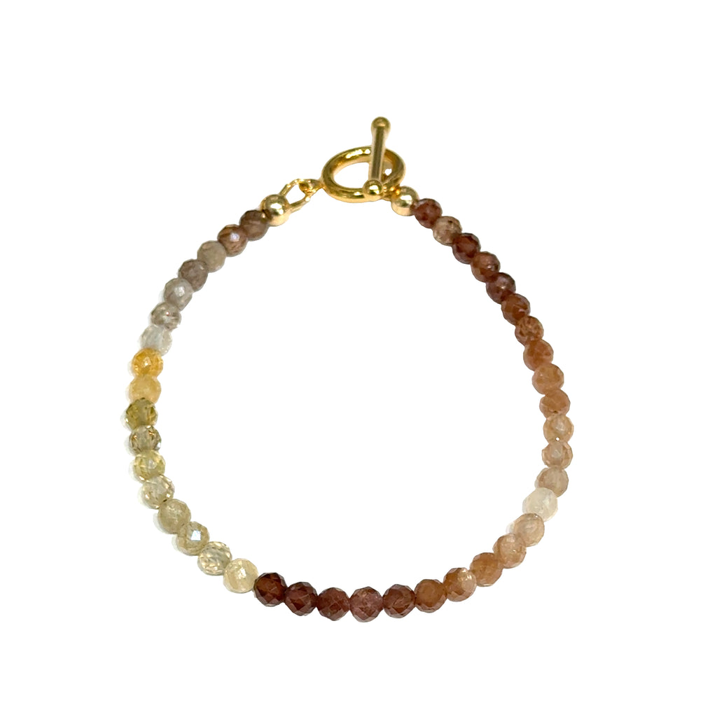 Mixed Zircon Gemstone Bracelet