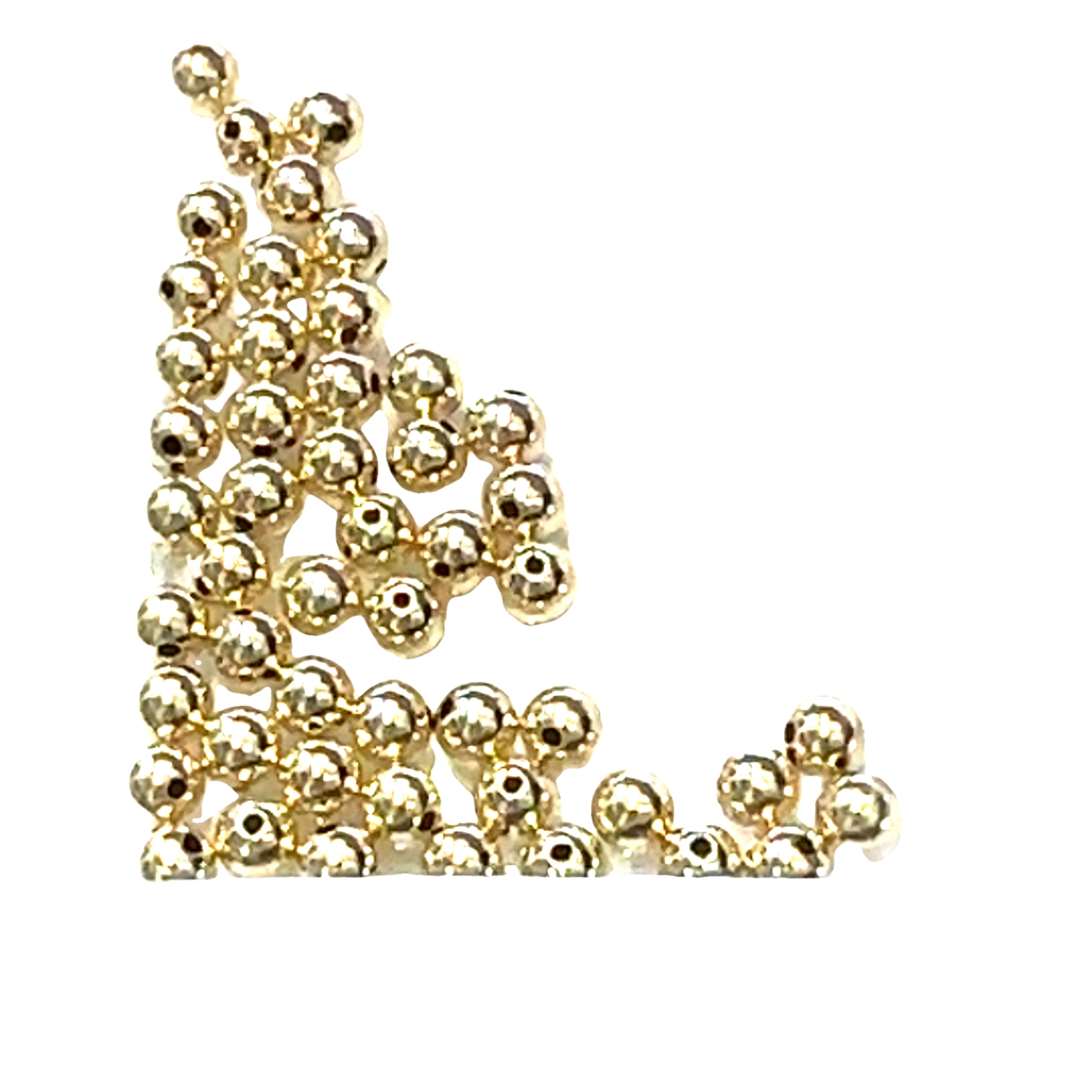 14k Gold Filled 4mm beads, jewelry supplies