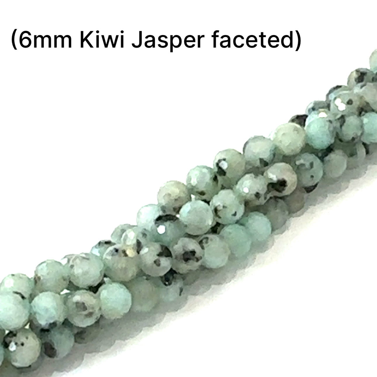 Kiwi Jasper  Gemstone Strands