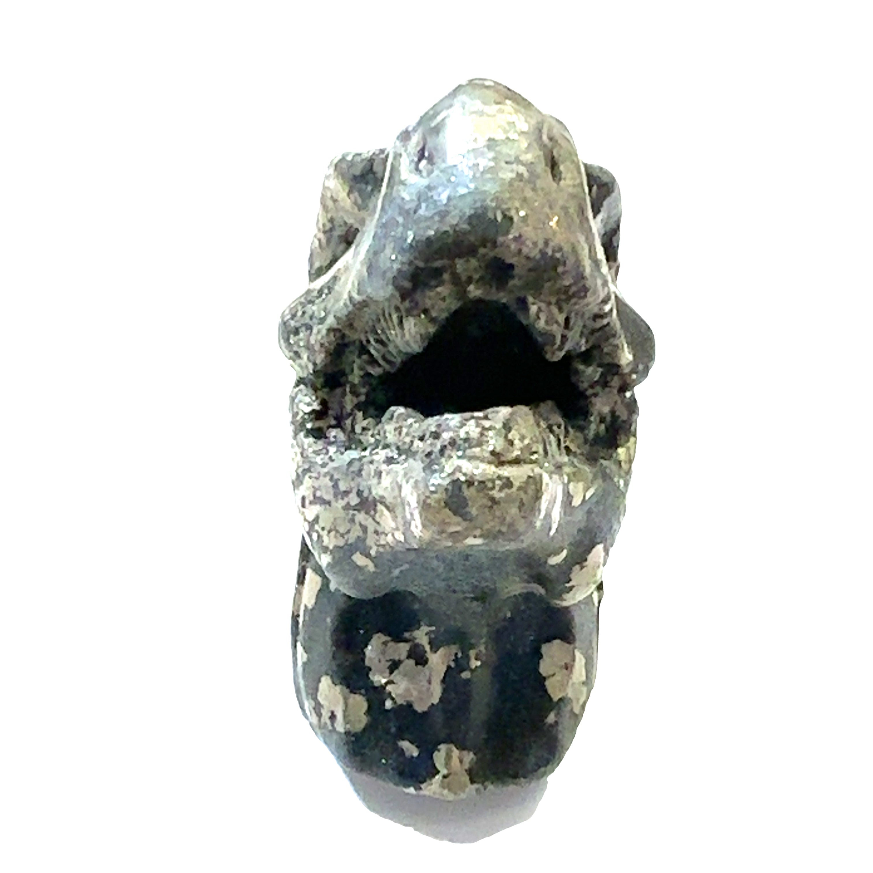 Pyrite T. rex Dinosaur Carving with Host Rock – Crystal for Willpower, Luck & Ambition