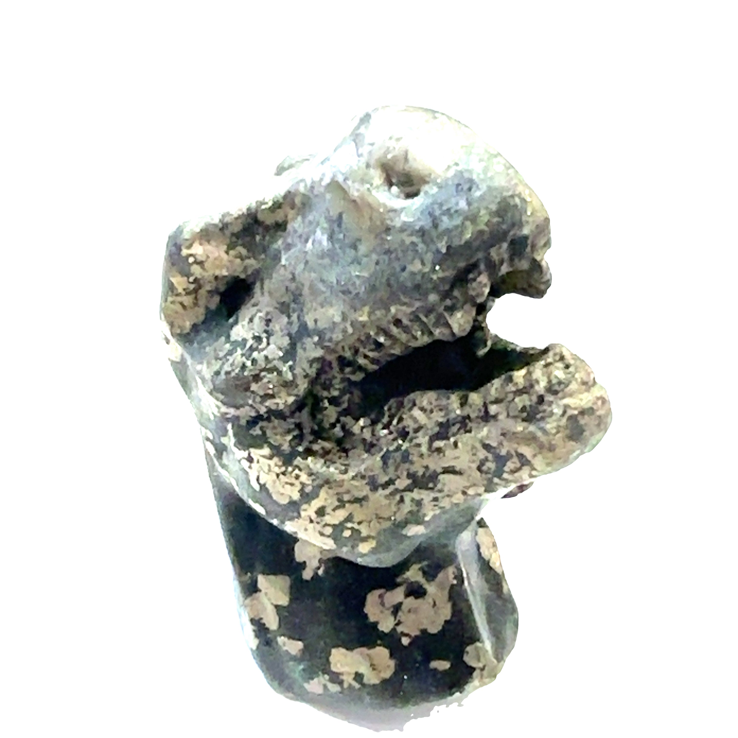 Pyrite T. rex Dinosaur Carving with Host Rock – Crystal for Willpower, Luck & Ambition