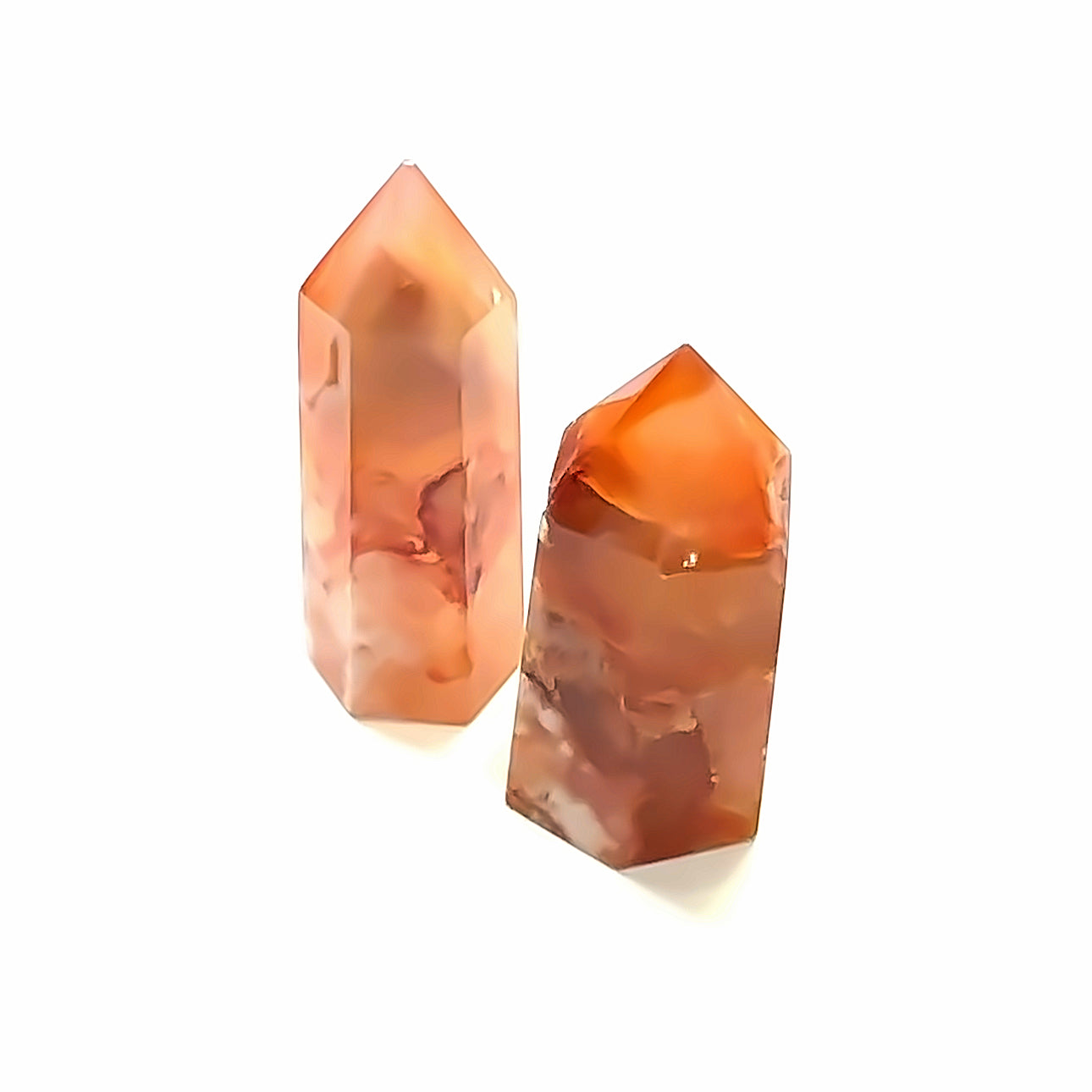 Carnelian Tower | Courage & Vitality Crystal | Ethically Sourced