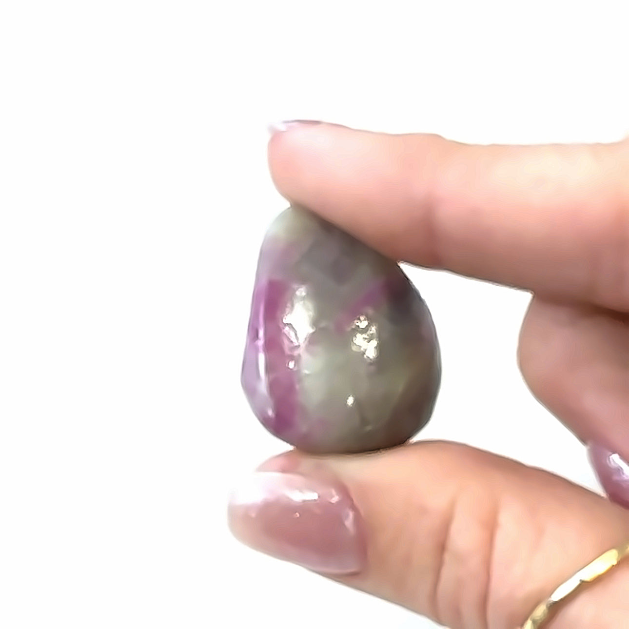 Ruby & Sapphire tumbled Gemstone