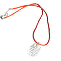 necklace, Ratail cord necklace and gemstone cage