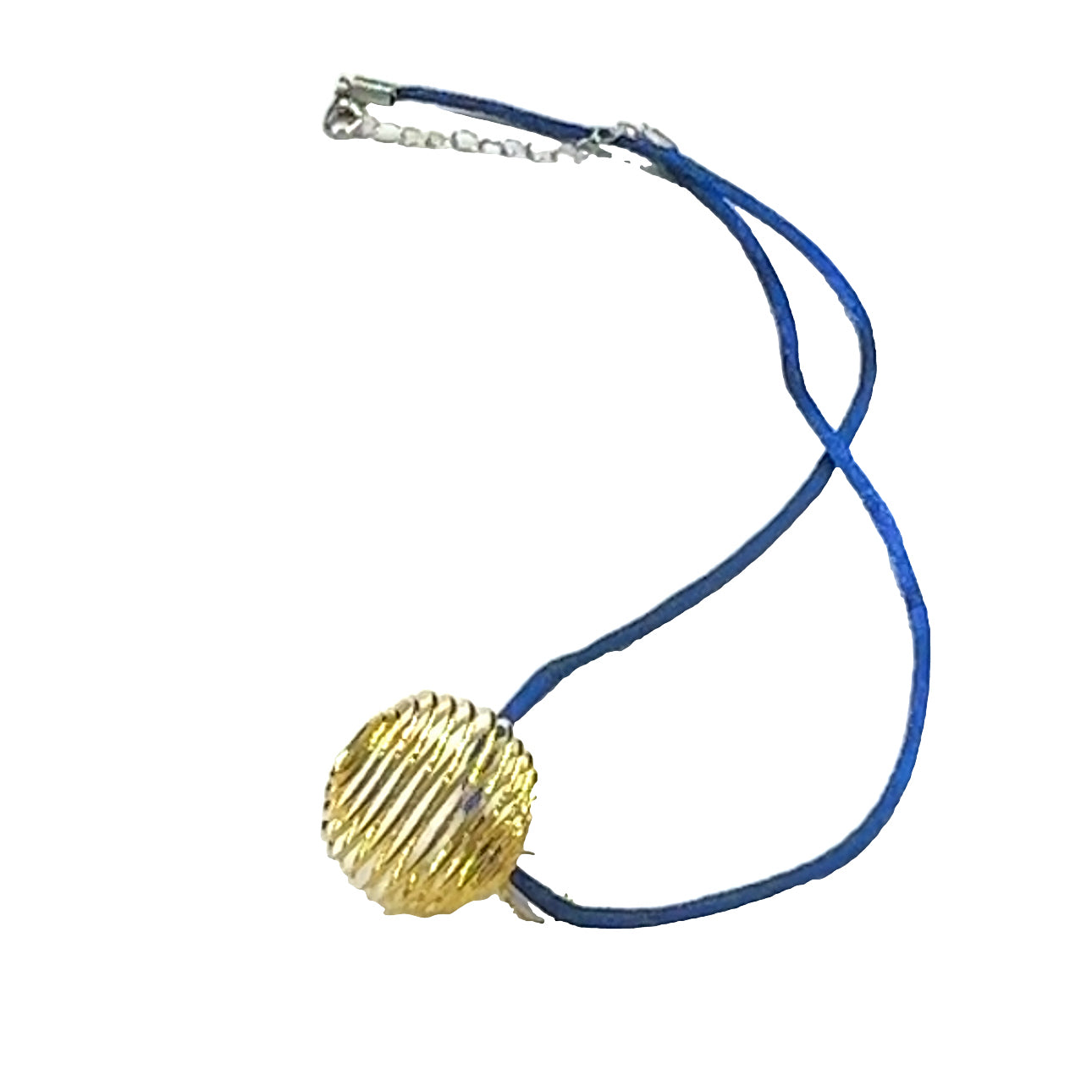 necklace, Ratail cord necklace and gemstone cage