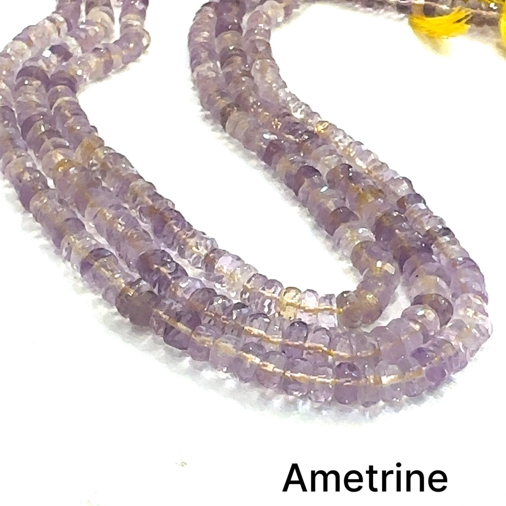 Ametrine Gemstone Strands, jewelry supplies