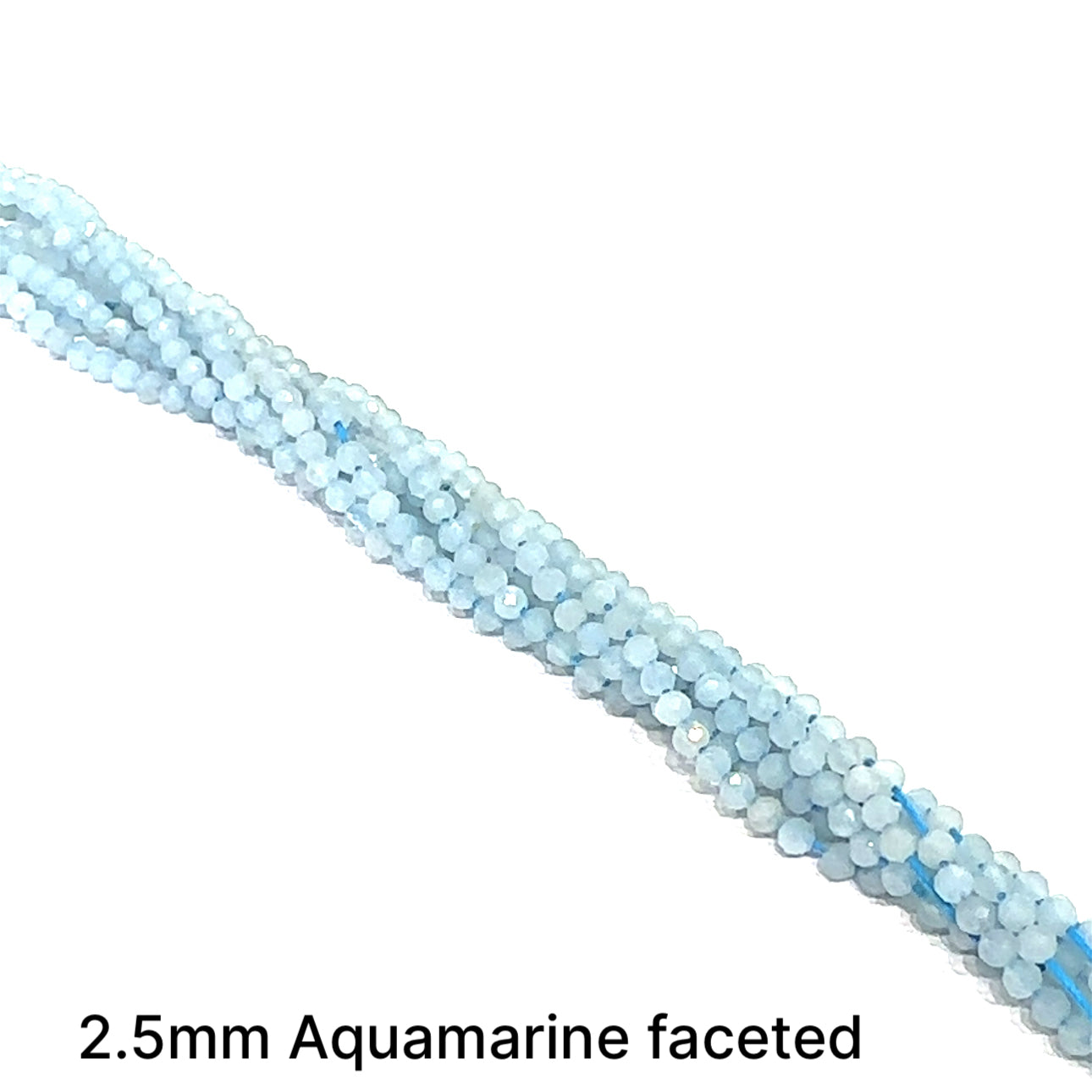Aquamarine Gemstone Strands, jewelry supplies