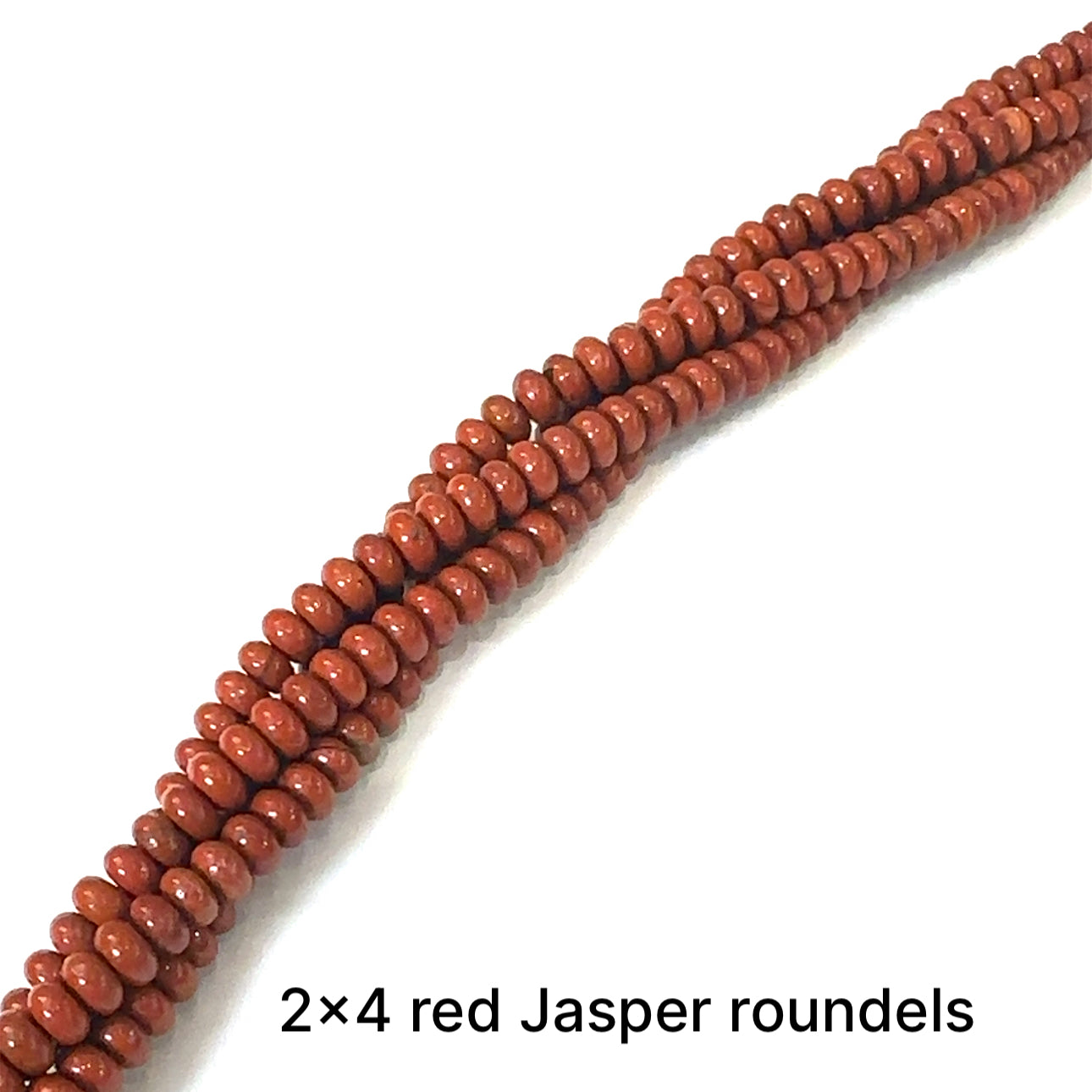 Red Jasper Gemstone Strand, Jewelry supplies
