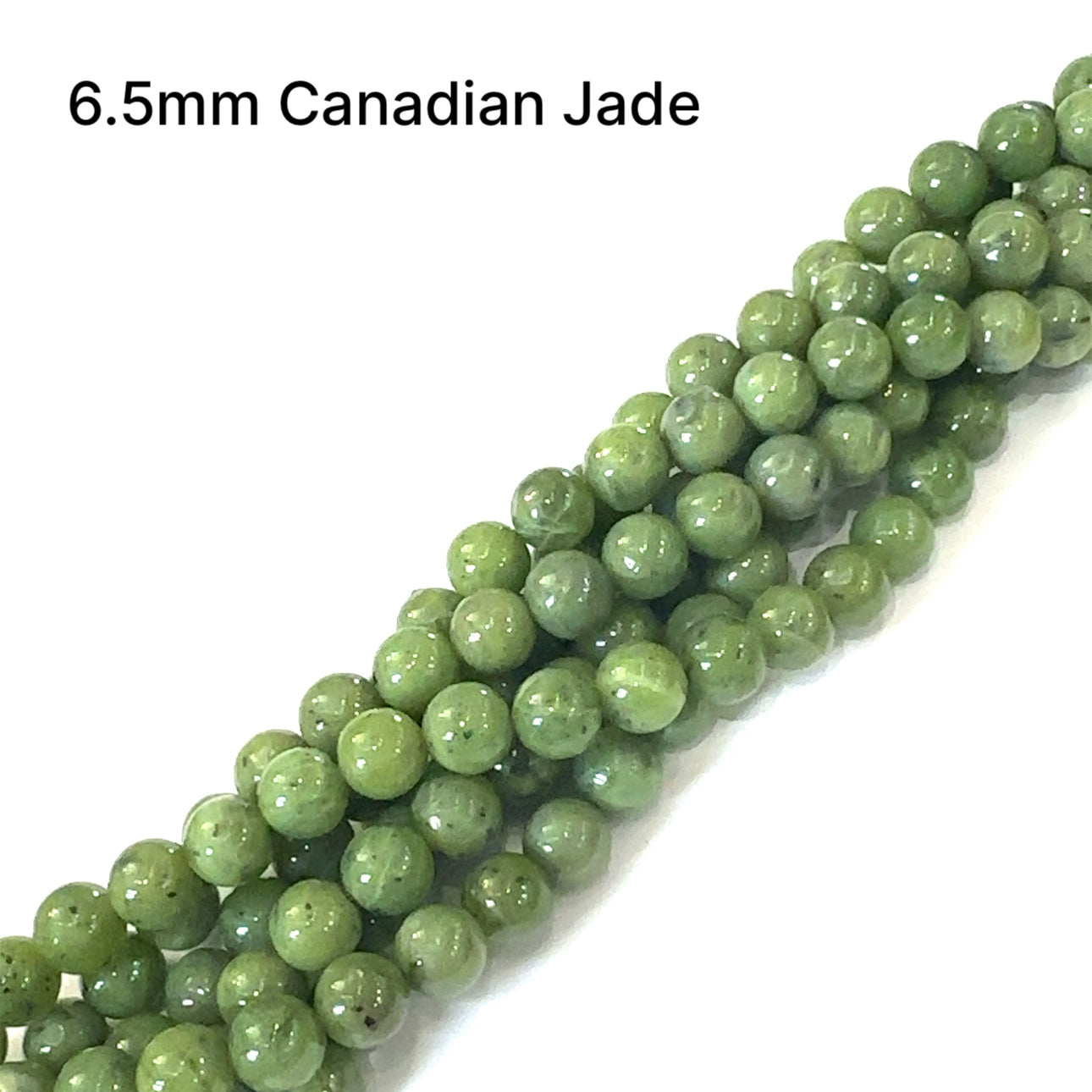 Canadian Jade gemstone strands, Jewelry supplies