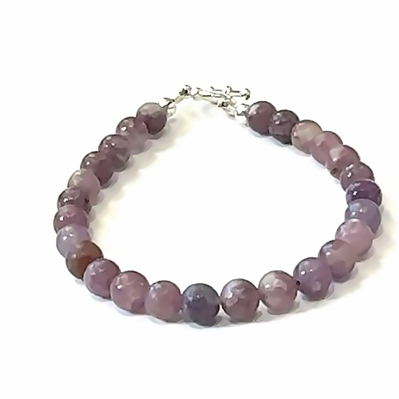 Lepidolite gemstone  bracelet, jewelry