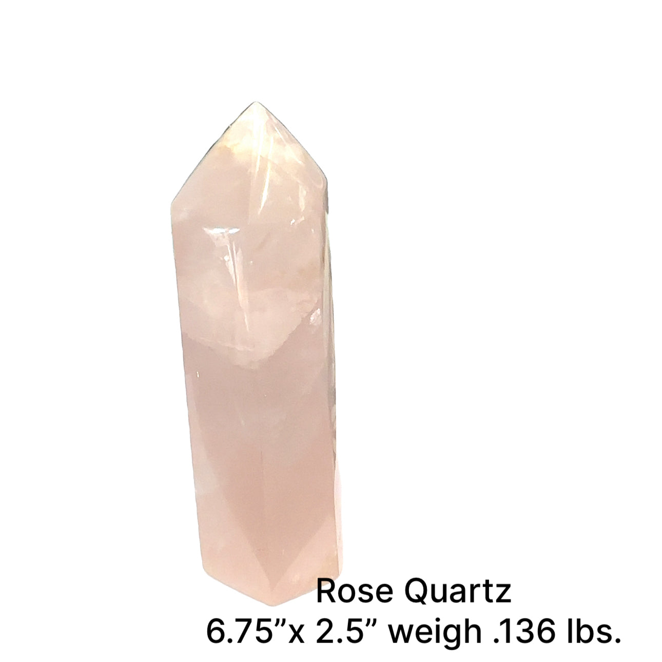 Rose Quartz Tower | Stone of Unconditional Love | Ethically Sourced