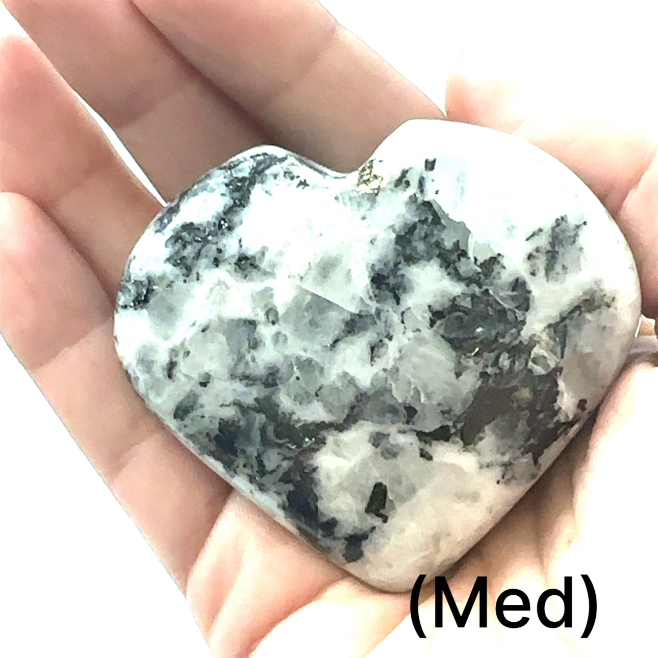 Rainbow Moonstone hearts gemstones