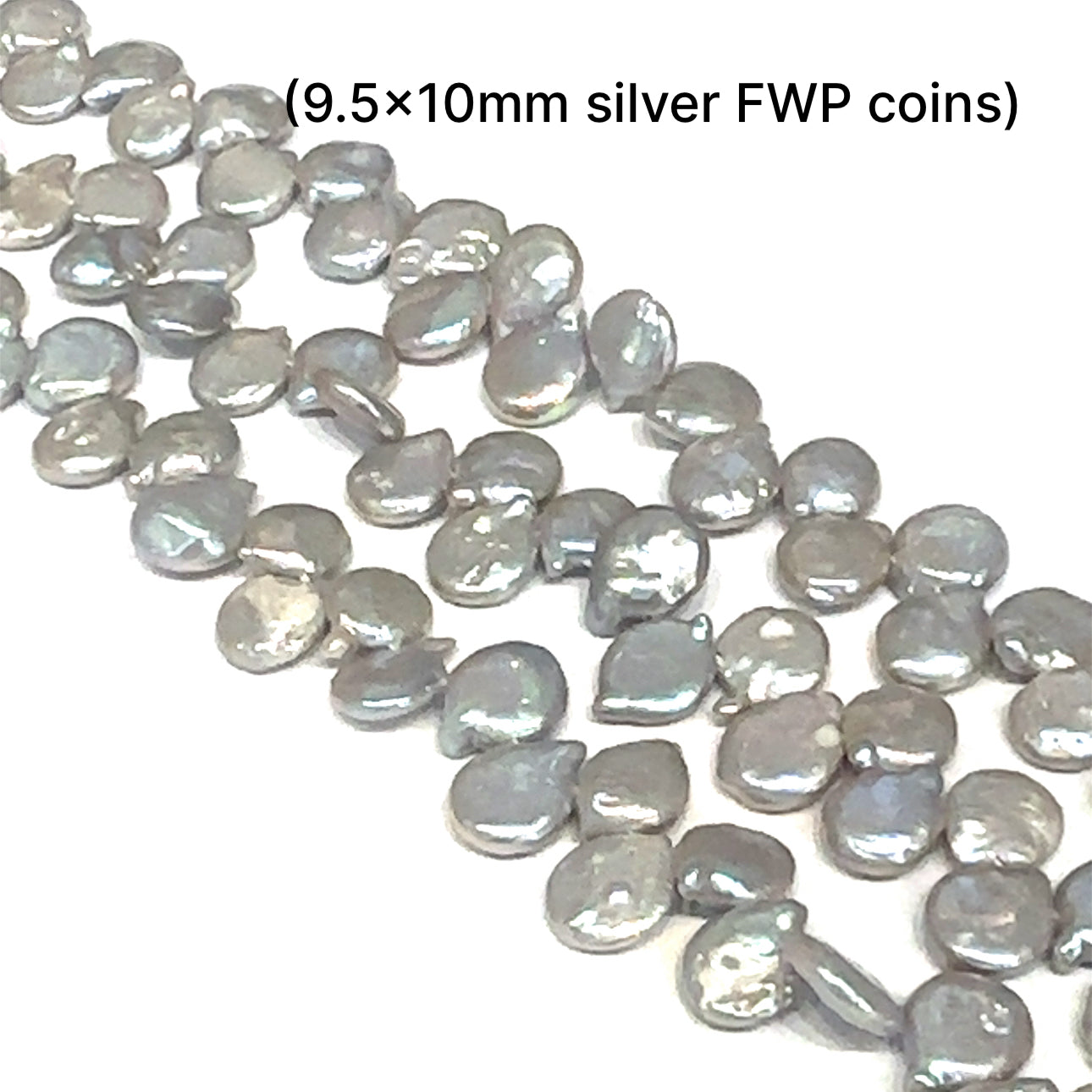 Coin Fresh Water Pearl Strands, Jewelry supplies