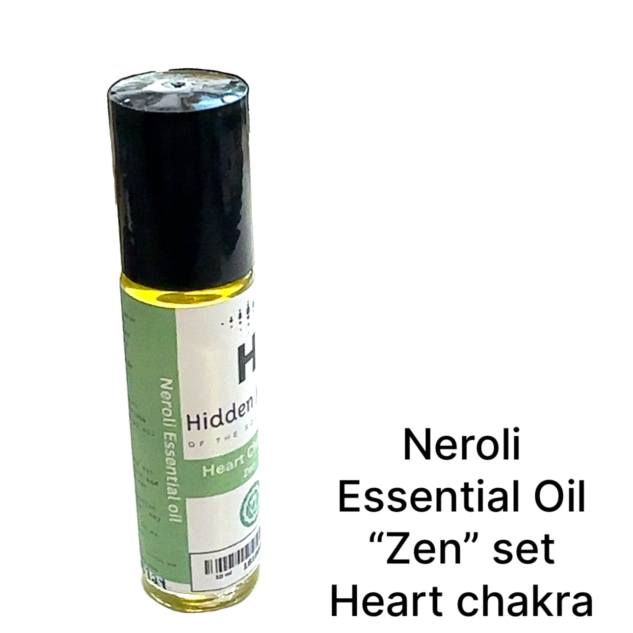 Zen Series Chakra Essential Oil Blends Neroli on white front overview