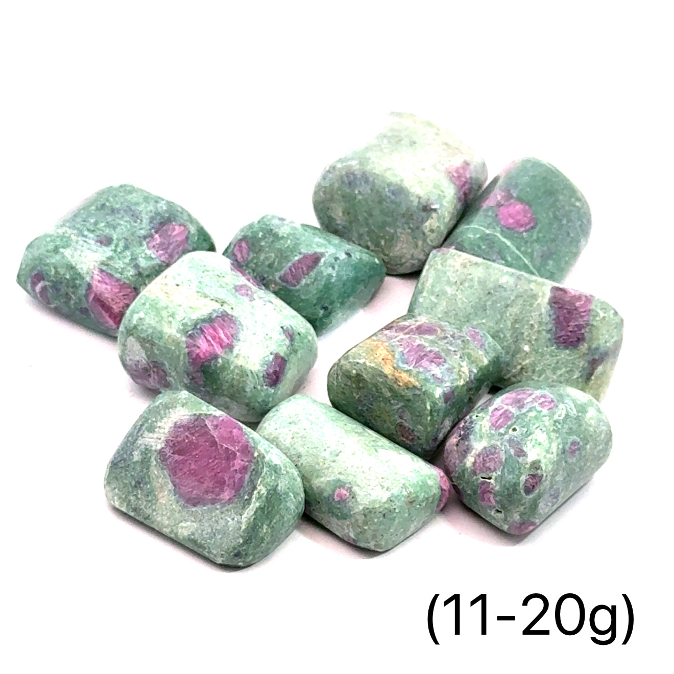 Ruby Fuchsite tumbled  Gemstones
