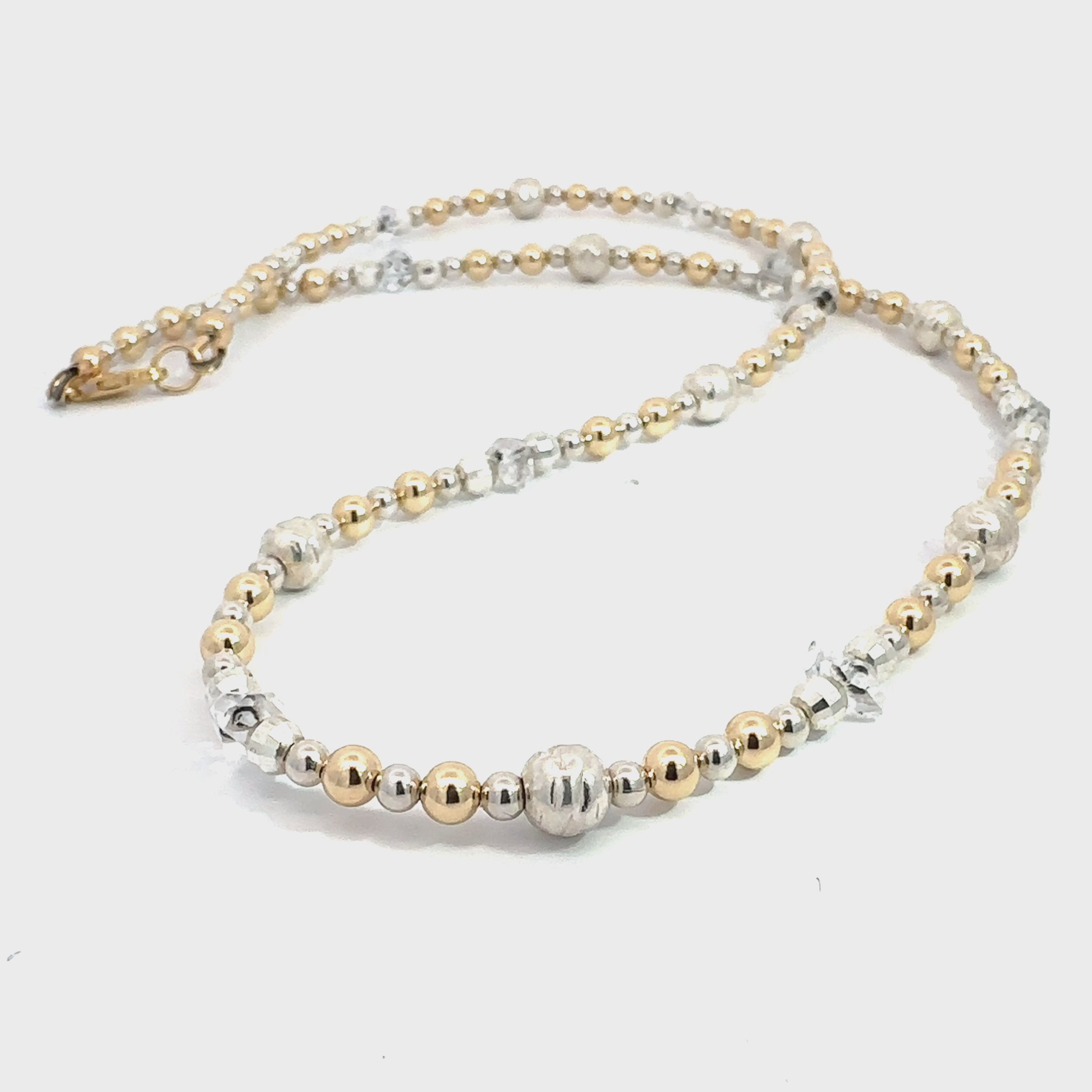 Herkimer Diamond Beaded Necklaces # A center overview video B