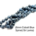 Black Spinel Gemstone Strand | Protection, Focus & Balance
