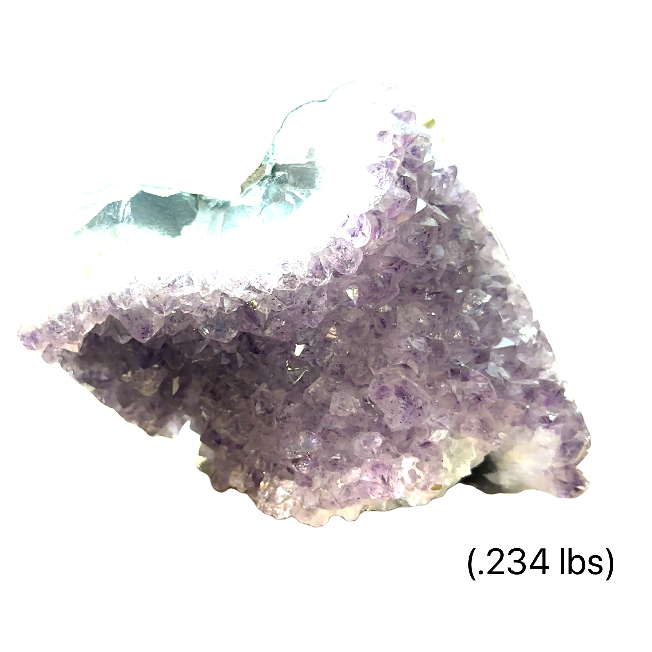 Amethyst , Raw slab Crystal gemstone