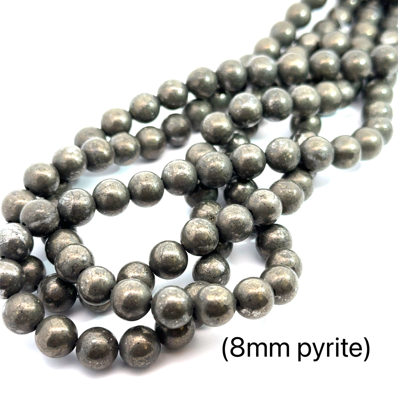 Pyrite Gemstone Strands, jewelry supplies