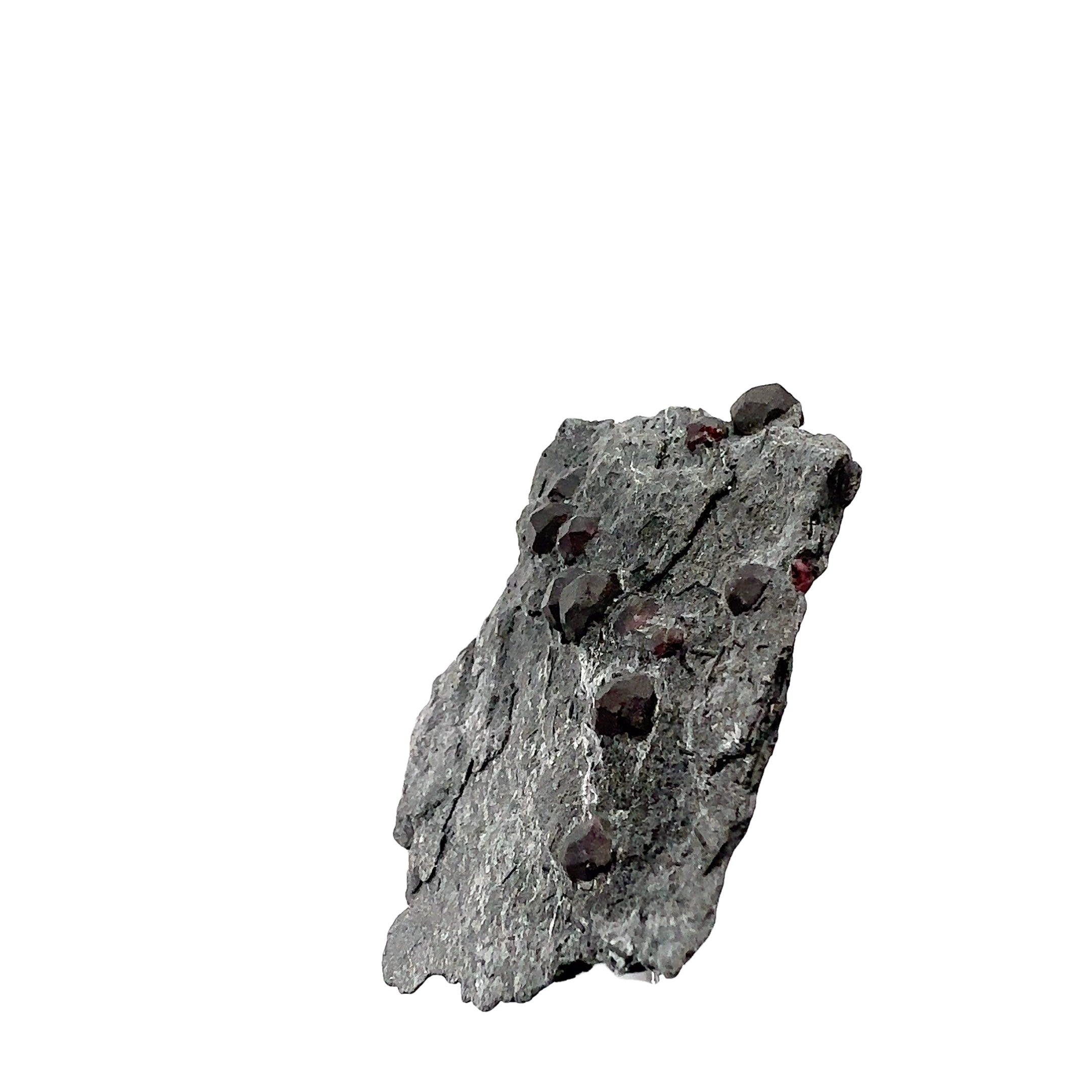 with Graphite on white displayed with a stand, side view