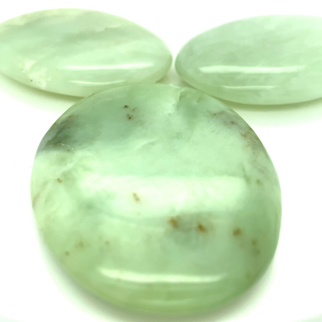 Jadeite, Green, Gemstone Palm Stones