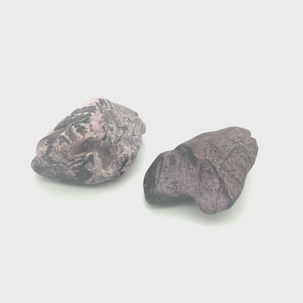 Sugilite semi -tumbled Gemstones