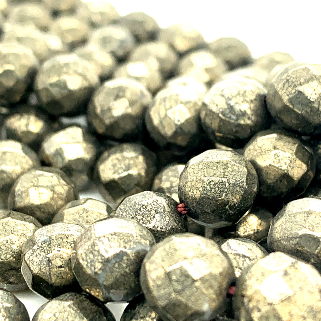 Pyrite Gemstone Strands, jewelry supplies