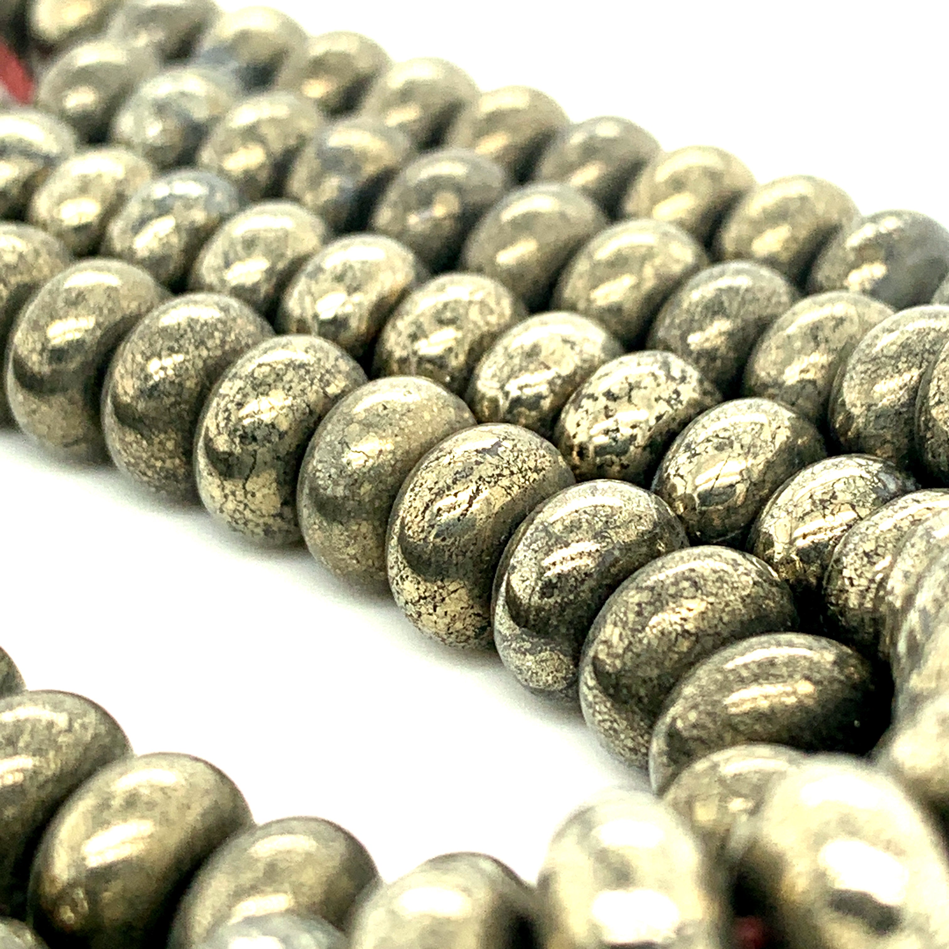 Pyrite Gemstone Strands, jewelry supplies