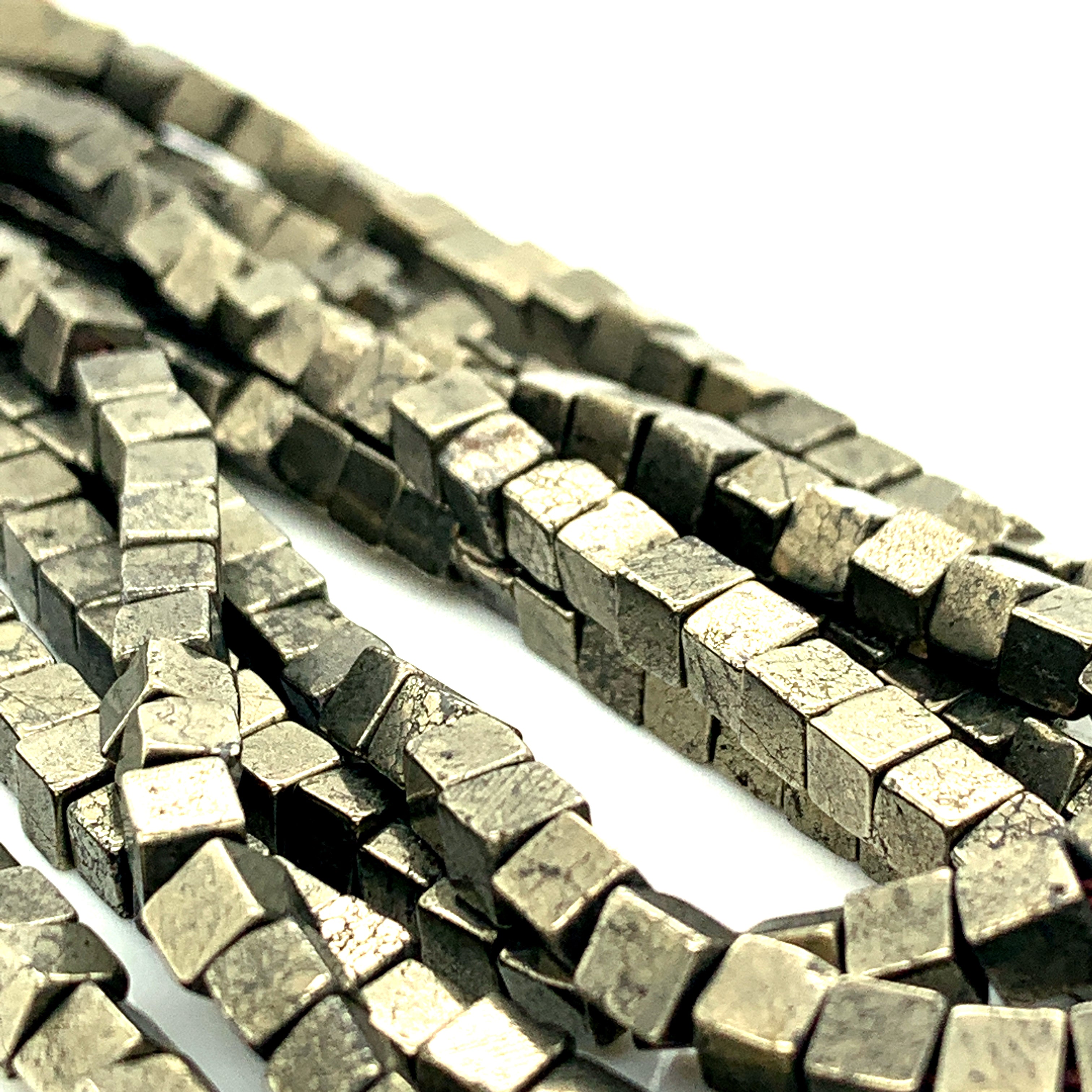 Pyrite Gemstone Strands, jewelry supplies