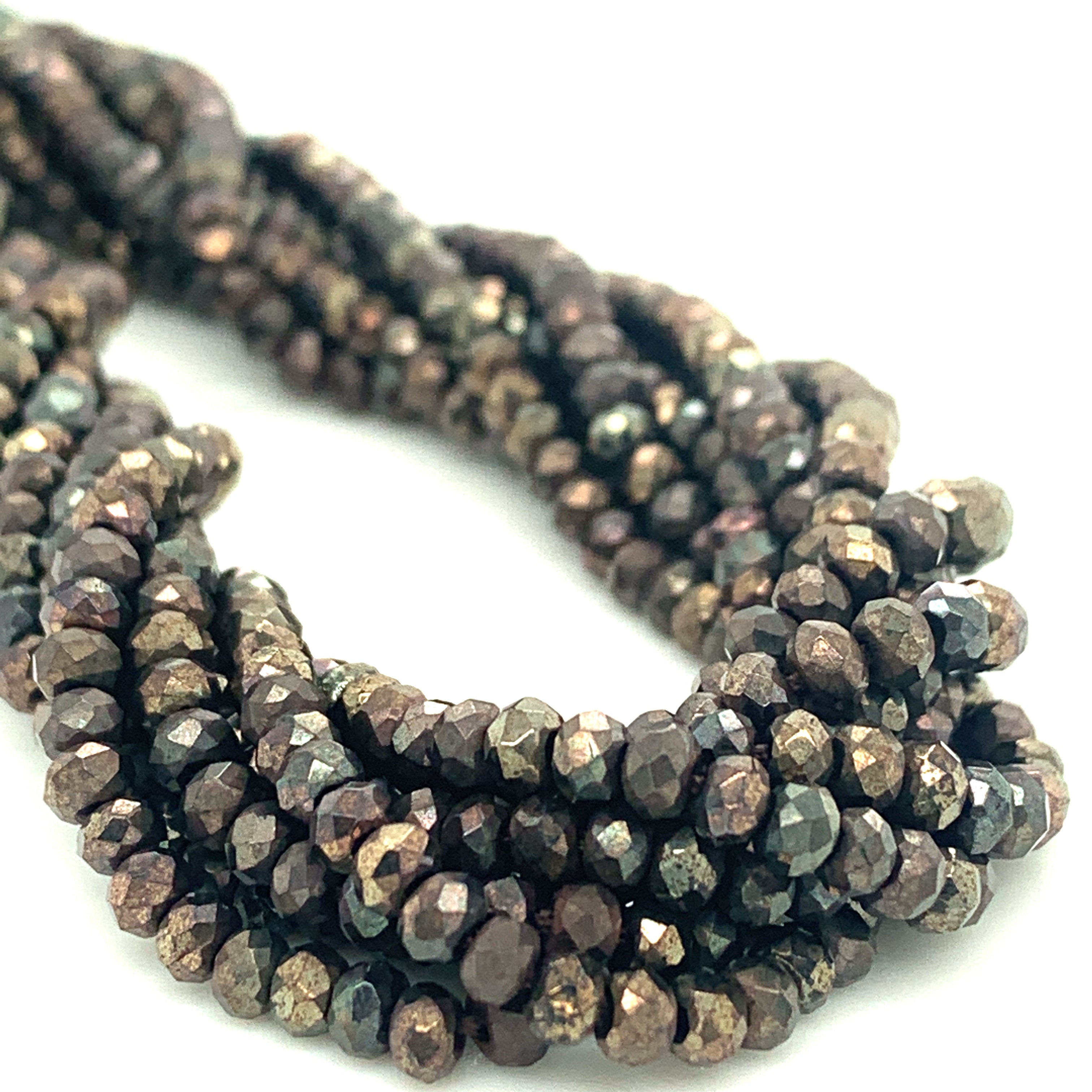 Black Spinel Gemstone Strand | Protection, Focus & Balance