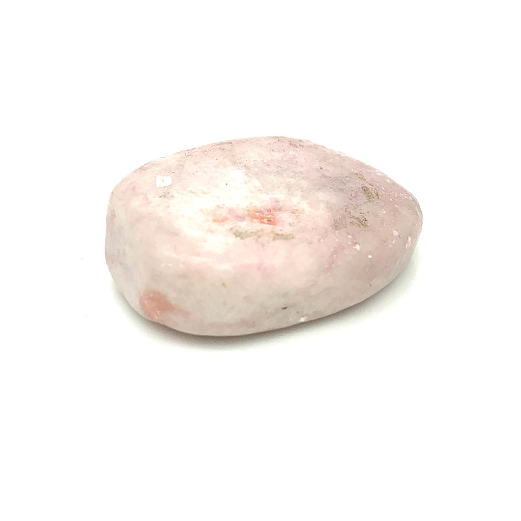 Peruvian Pink Opal Palm Stone Gemstone