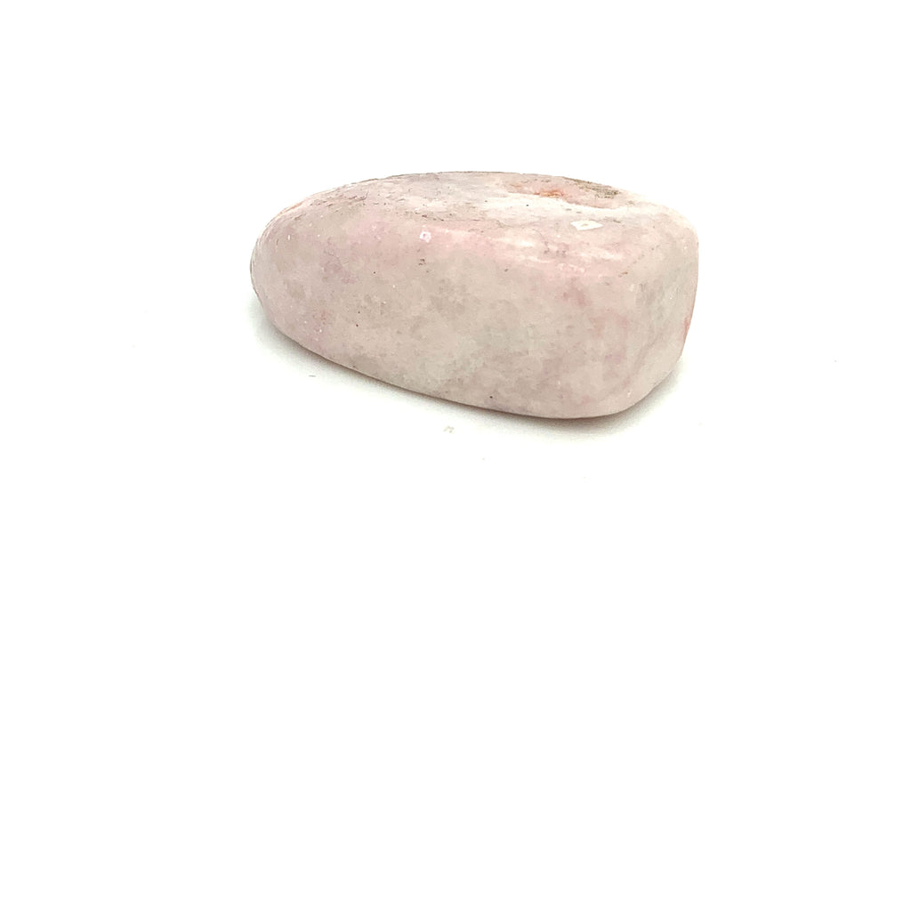 Peruvian Pink Opal Palm Stone Gemstone
