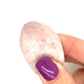 Peruvian Pink Opal Palm Stone Gemstone